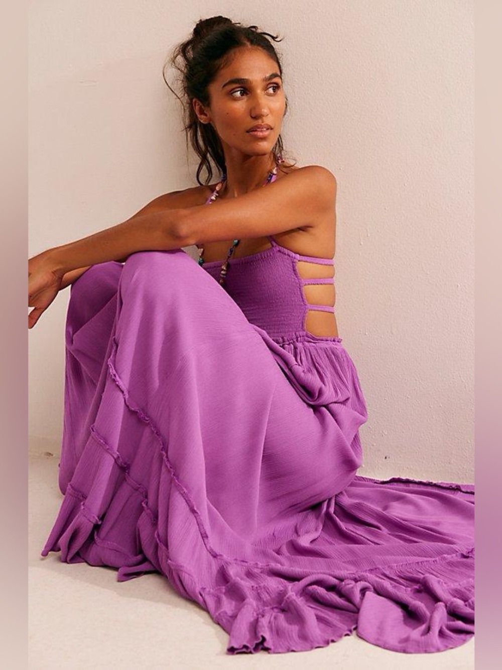 NWT! Free People Extratropical Maxi Dress